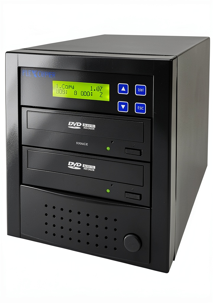'PlexCopier PLEX-S1T-DVD-BK external DVD duplicator'