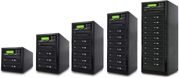 DC-S7260S-05 External Disc Duplicator Black Plastic-1