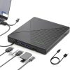 VikTck External CD/DVD Drive USB 3.0 Laptop PC-0