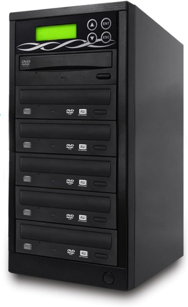 DC-S7260S-05 External Disc Duplicator Black Plastic-0