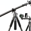 Dilwe carbon fiber retractable tripod arm 90°-0