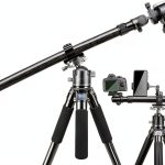 Dilwe carbon fiber retractable tripod arm 90°-0