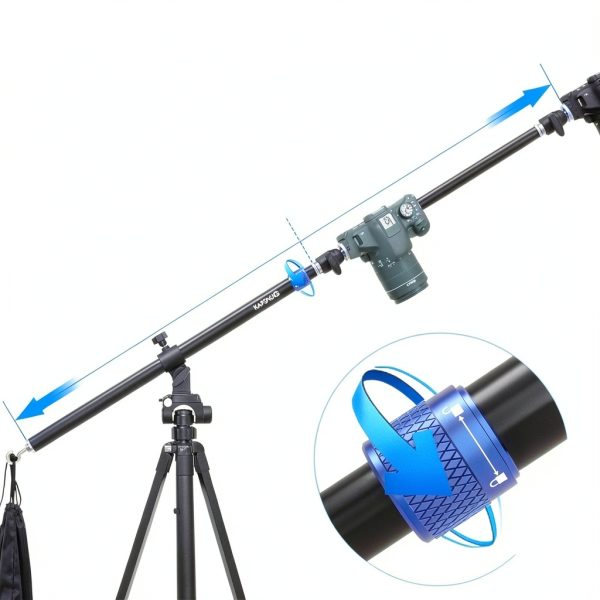 KapSnug Aluminum Tripod Center Column Extension Arm-2