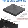 VikTck External CD/DVD Drive USB 3.0 Laptop PC-4