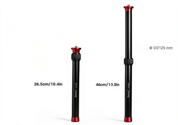 Manbily Tripod Extension Pole Aluminum Alloy-1