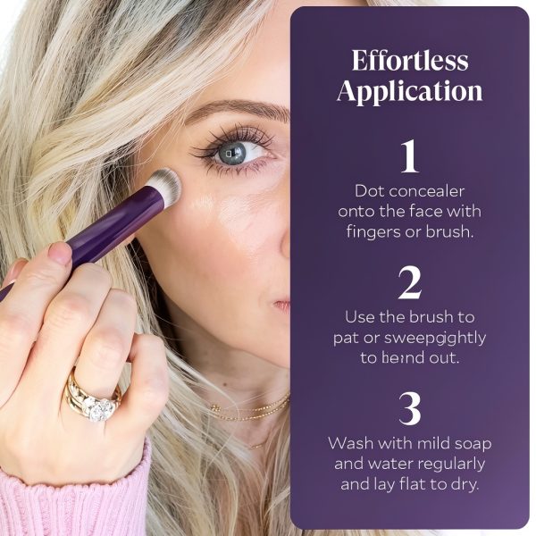 Fièra Cosmetics Concealer Brush Sensitive Skin-4