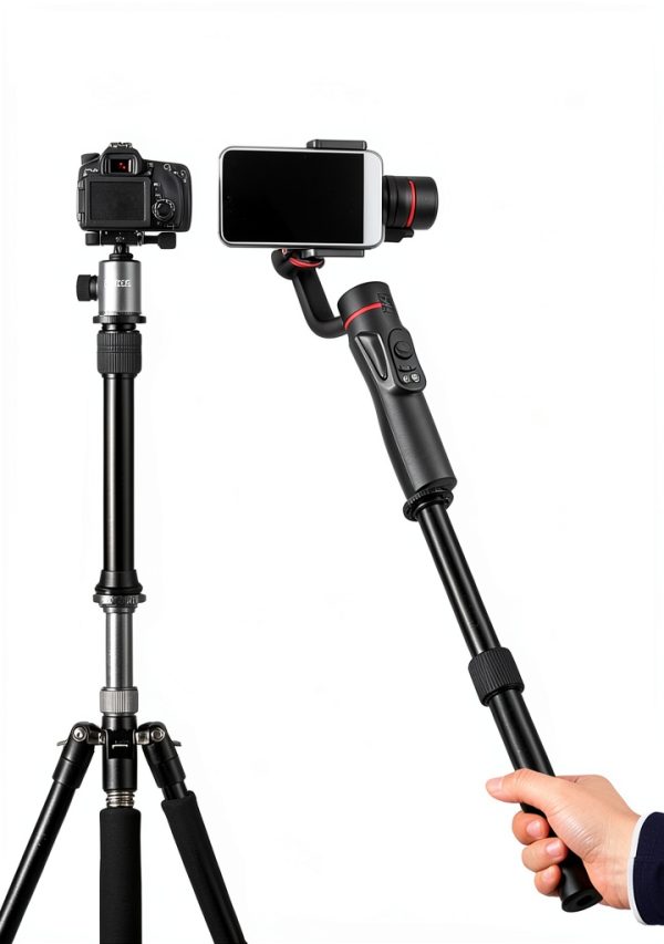 Andoer Carbon Fiber Tripod Extension Tube 8kg Load-3