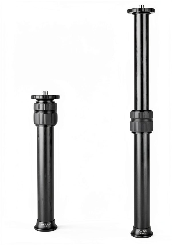 Andoer Carbon Fiber Tripod Extension Tube 8kg Load-2