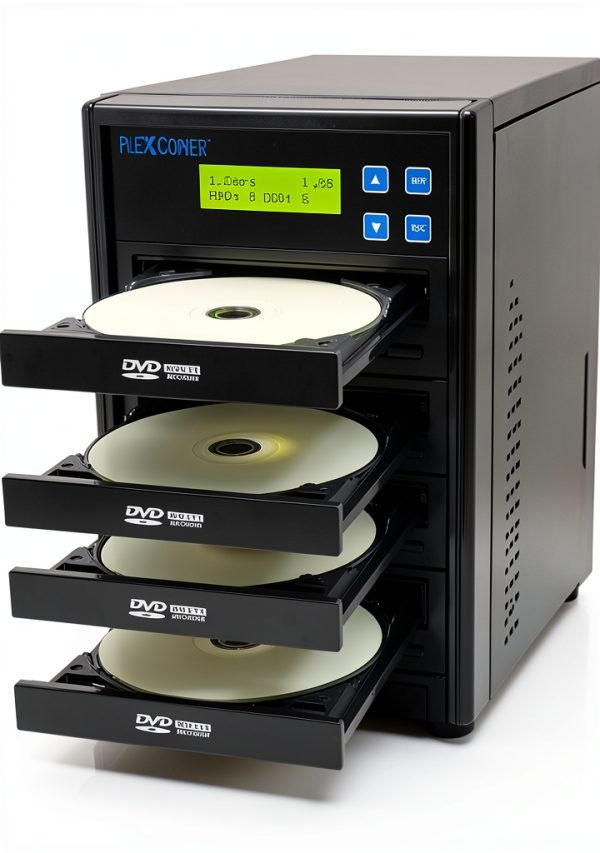 PlexCopier External Disc Duplicator Standalone DVD CD-4