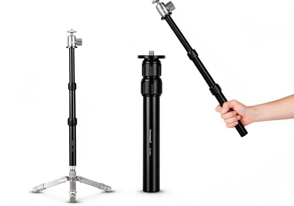 Zhiyun Tripod Center Column Extension Rod in use