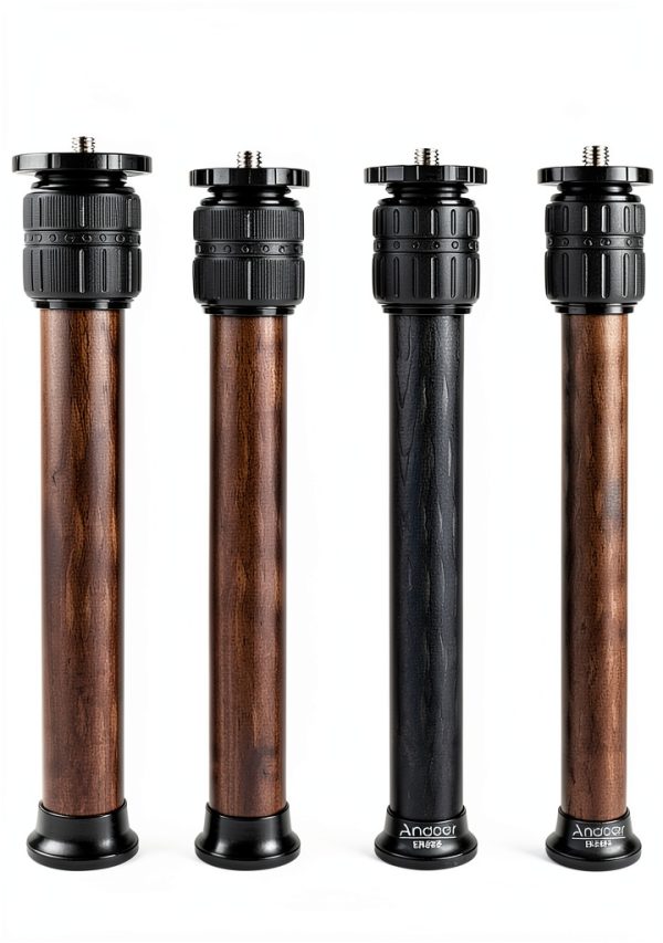 Andoer Carbon Fiber Tripod Extension Tube 8kg Load-1