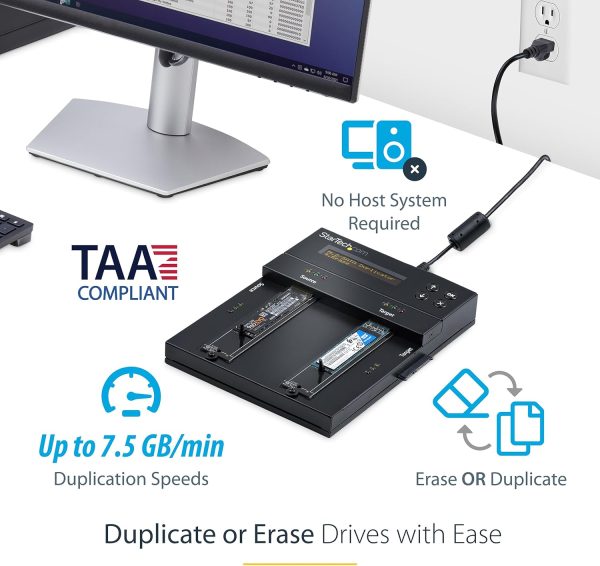 StarTech.com M.2 NVMe Duplicator and Eraser-1