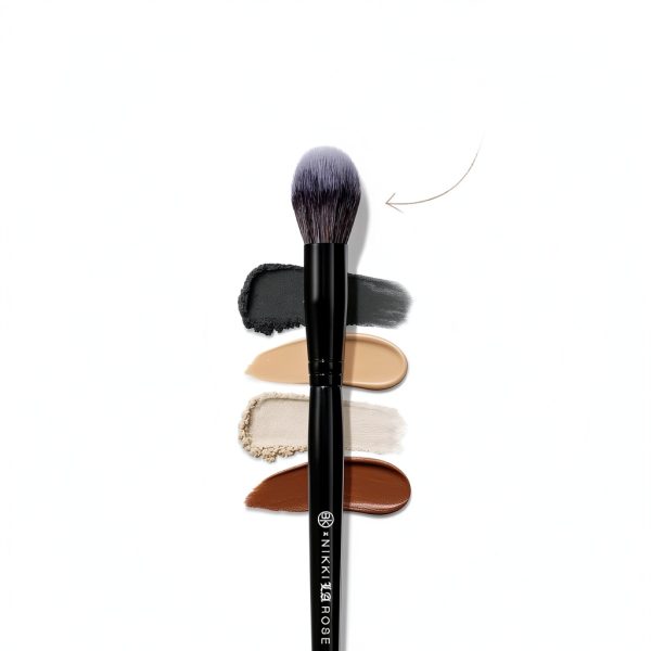 Nikki La Rose N14 Concealer Brush Vegan Bristles-5