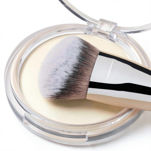 TEOYALL Dual Concealer Brush Synthetic Wood-1