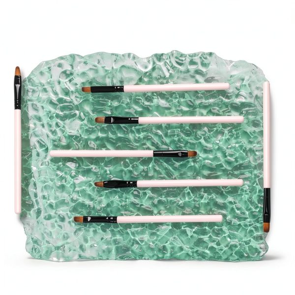 Concealer Brush Patelai Synthetic Flat Pink-5