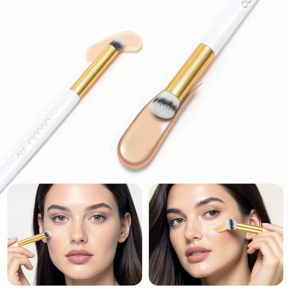 docolor Angled Concealer Brush Vegan Synthetic-4
