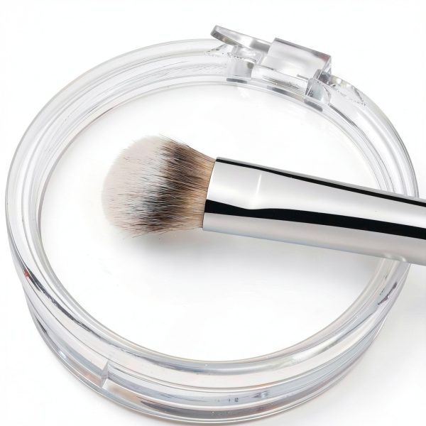 TEOYALL Dual Concealer Brush Synthetic Wood-2